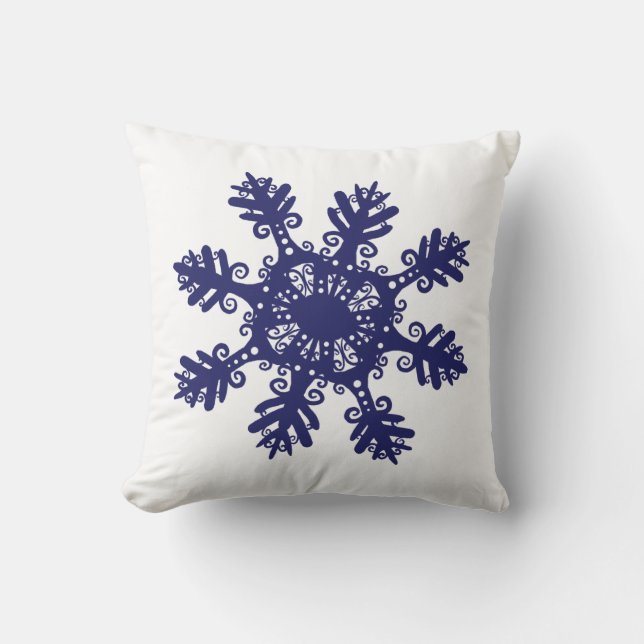Snowflake II Cushion (Front)