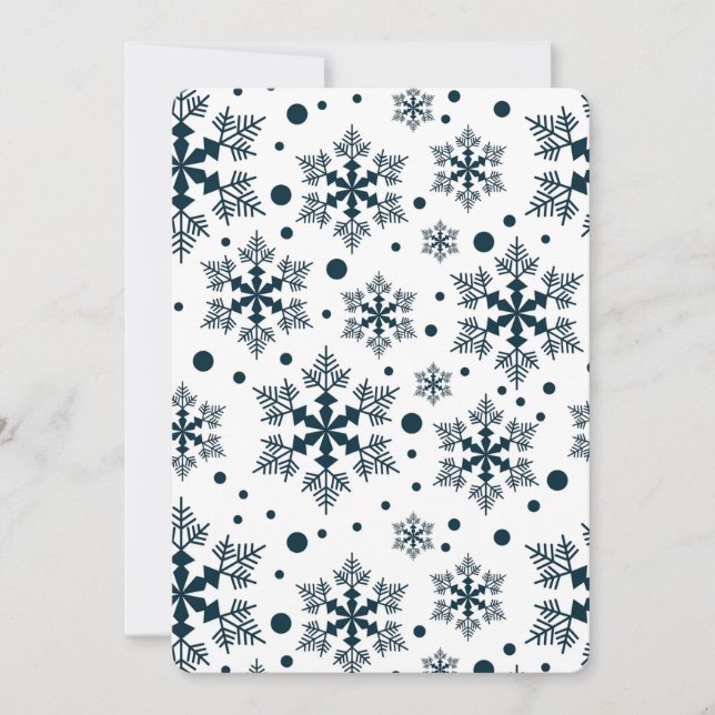 Snowflake Invitation (Front)