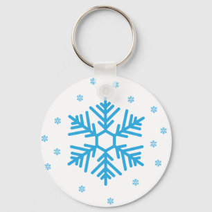 Snowflake Key Ring