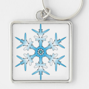 SNOWFLAKE KEY RING