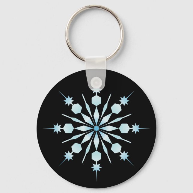 Snowflake keychain (Front)