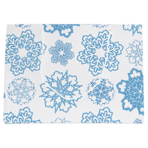 Snowflake Large Gift Bag