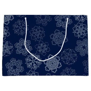Snowflake Large Gift Bag