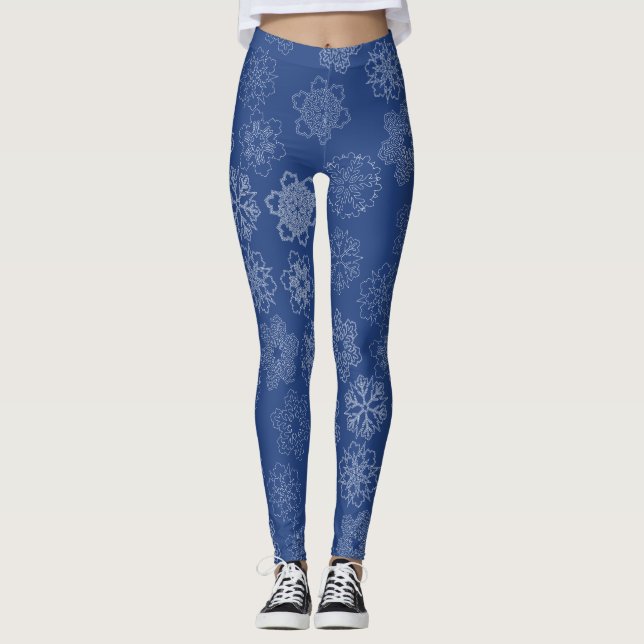Snowflake Leggings (Front)
