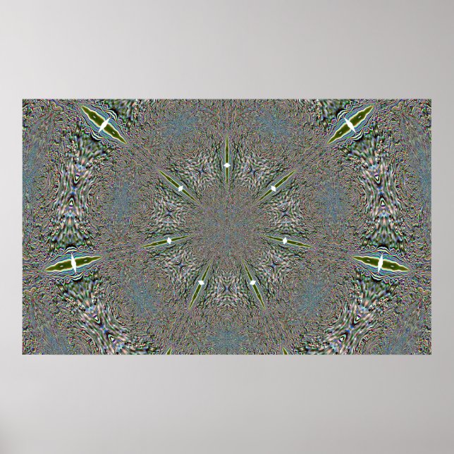 Snowflake Lights Poster (Front)
