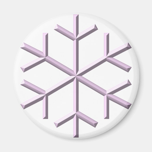 Snowflake Magnet (Front)