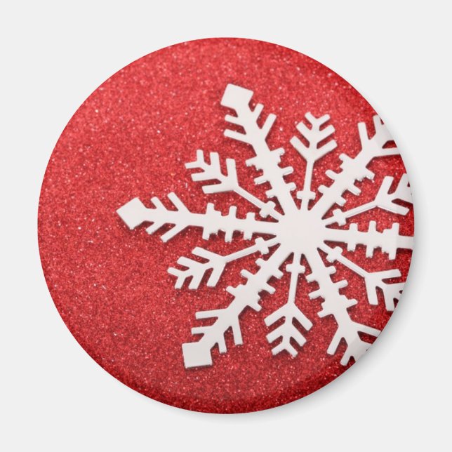 Snowflake Magnet (Front)