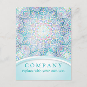 Snowflake Mandala Postcard