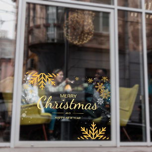 Snowflake Merry Christmas NewYear Business Holiday