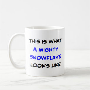 snowflake, mighty coffee mug