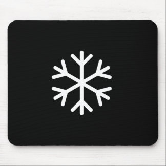 Snowflake Mouse Pad