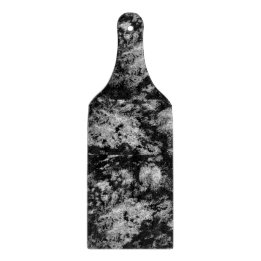 Snowflake Obsidian Design  Cutting Board