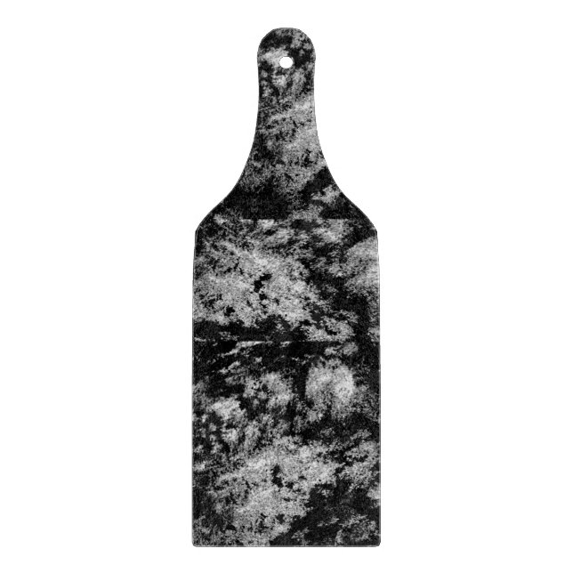 Snowflake Obsidian Design  Cutting Board (Front)