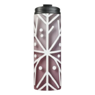 Snowflake Ornament Icon – Winter Holiday Design  Thermal Tumbler