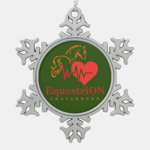 Snowflake Ornament with Main Logo
