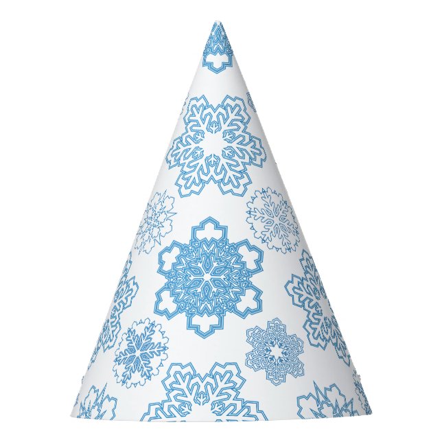 Snowflake Party Hat (Front)