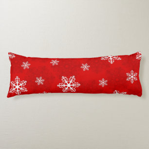 Snowflake pattern body cushion