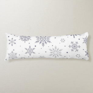 Snowflake pattern body cushion