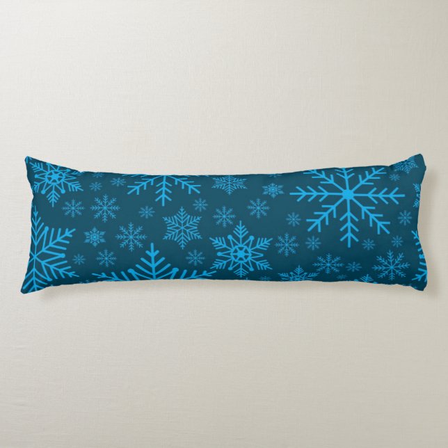 Snowflake pattern	 body cushion (Front)