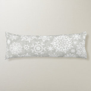 Snowflake pattern	 body cushion