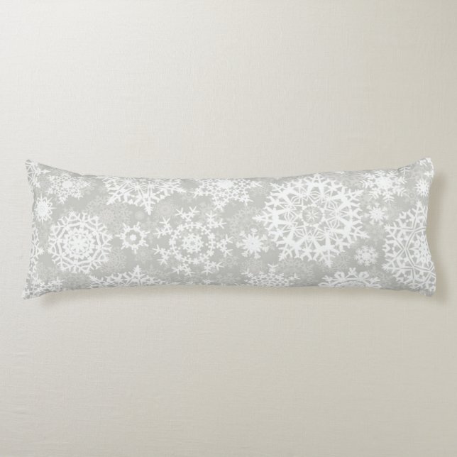 Snowflake pattern	 body cushion (Front)