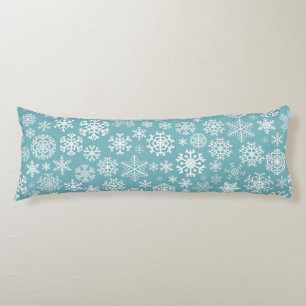 Snowflake pattern body cushion