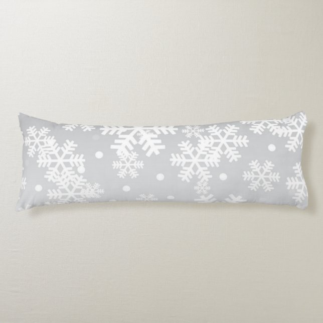 Snowflake pattern	 body cushion (Front)