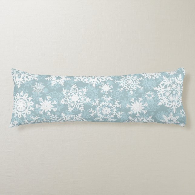 Snowflake pattern	 body cushion (Front)
