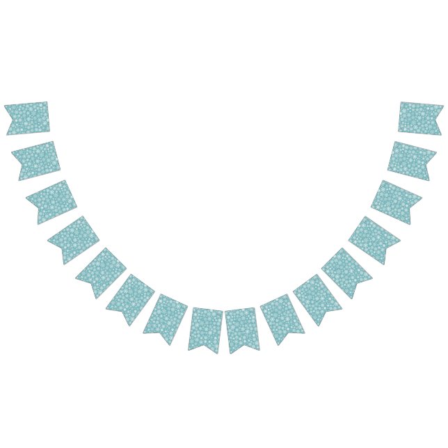 Snowflake pattern	 bunting  (All)