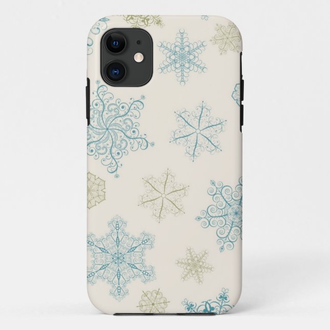 Snowflake pattern Case-Mate iPhone case (Back)