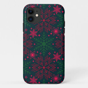 Snowflake pattern iPhone 11 case