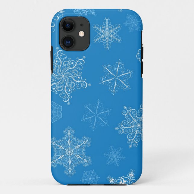 Snowflake pattern Case-Mate iPhone case (Back)