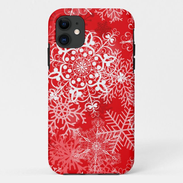 Snowflake pattern	 Case-Mate iPhone case (Back)