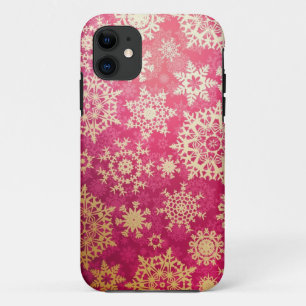 Snowflake pattern iPhone 11 case