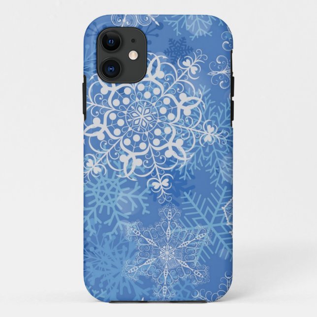 Snowflake pattern Case-Mate iPhone case (Back)