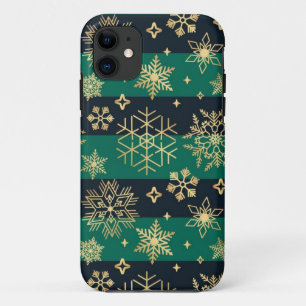 Snowflake pattern iPhone 11 case