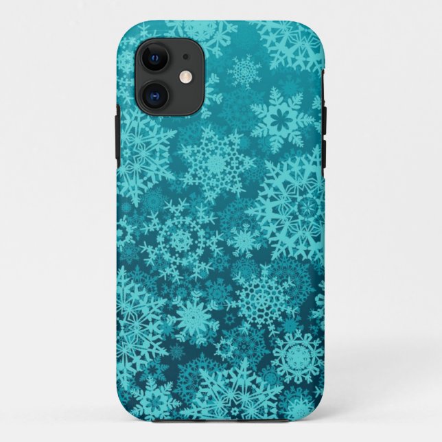 Snowflake pattern Case-Mate iPhone case (Back)