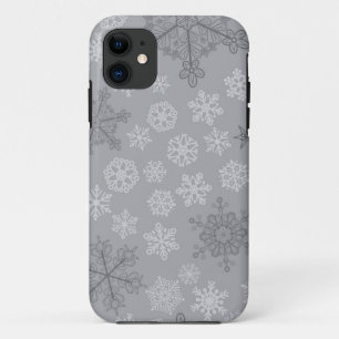 Snowflake pattern iPhone 11 case