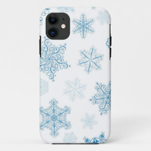 Snowflake pattern iPhone 11 case
