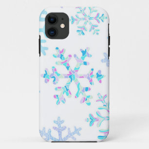 Snowflake pattern iPhone 11 case