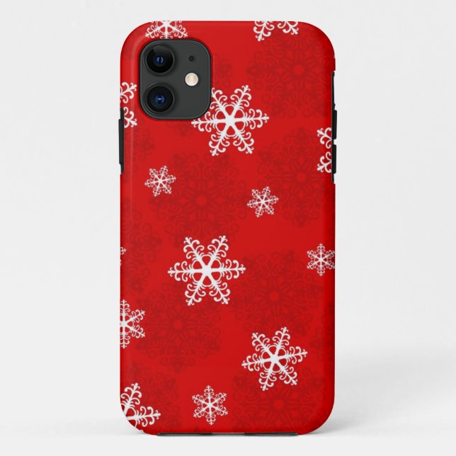 Snowflake pattern Case-Mate iPhone case (Back)