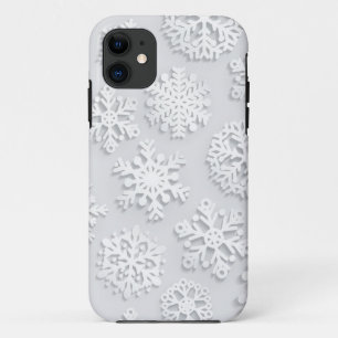 Snowflake pattern iPhone 11 case
