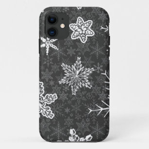 Snowflake pattern iPhone 11 case