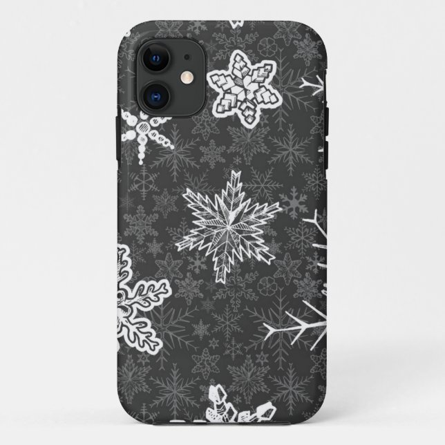 Snowflake pattern Case-Mate iPhone case (Back)