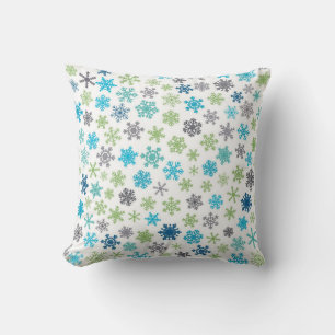 Snowflake pattern	 cushion