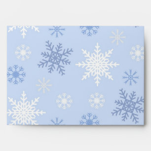 Snowflake pattern	 envelope