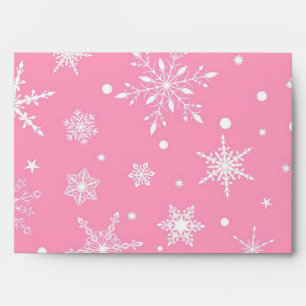 Snowflake pattern	 envelope