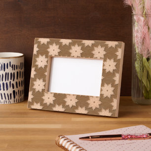 Snowflake Pattern Etched Frames