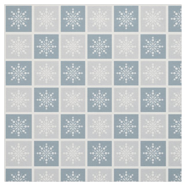 Snowflake Pattern fabric (Swatch)