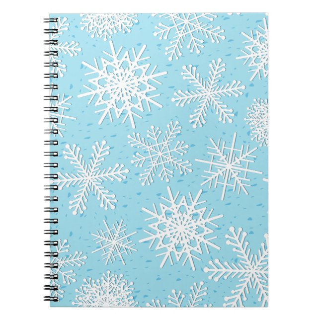 Snowflake pattern notebook (Front)